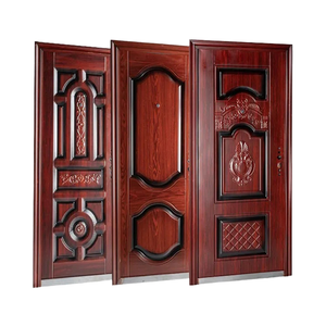 Metal Steel Security Exterior Entry Door