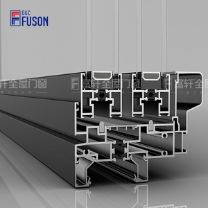 Fuson Aluminum Energy Efficient Design Sliding Window Louver Customized Hurricane Impact Aluminum Window