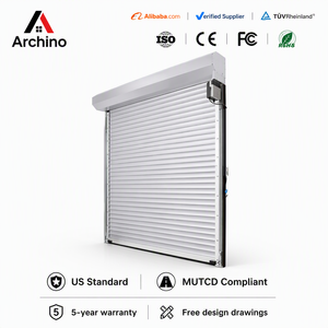 Heavy Duty Aluminum Rolling Shutter Door