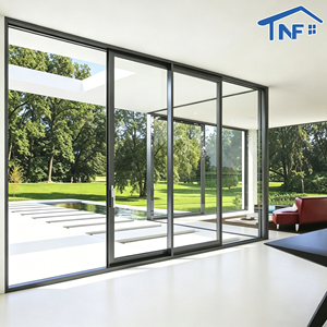 Sliding Door Modern House Aluminum Windows And Doors Design Triple Double Glass