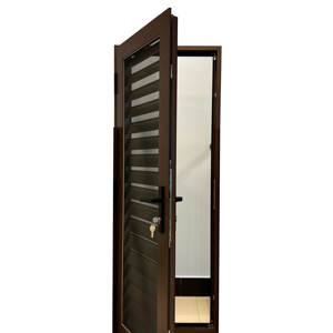 2026 New Day and Night Double-Layer Electric Aluminum Alloy Louver Door
