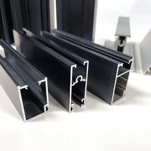 Aluminium Thermal Break Window Door Profiles For Sliding Casement Windows 6000 Series Custom Length Bending Cutting Welding