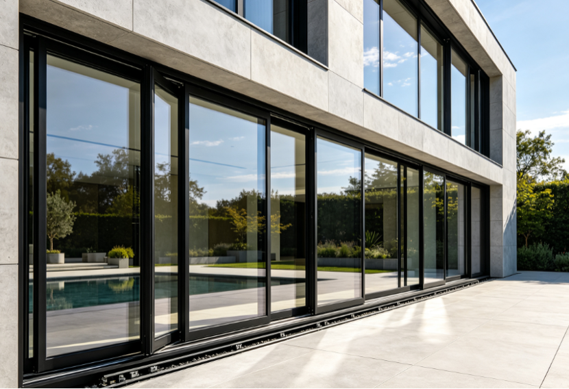 Smart electric lift window and tilt and turn aluminium window