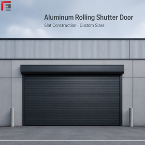 Aluminum Automatic Roller Shutter Door Modern Residential Roll Up Door