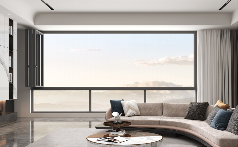 Thermal Break Side-Folding Window profile design