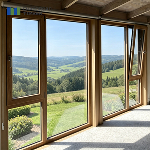 Modern Wood Aluminum Clad Awning Window