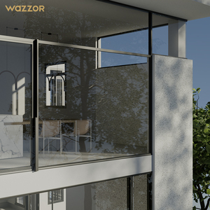 Wazzor House Windows For Sale Factory Direct Price Aluminum Glass Casement Window