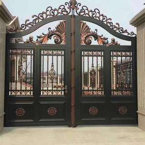 Factory Customized European Style Aluminum Art Gate