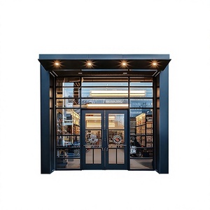Factory-direct Heavy-duty Floor Spring Swing Double Doors