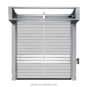 Custom-Made Intelligent Aluminium Alloy Turbo Roller Gate Industrial Doors