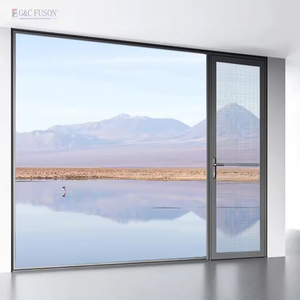 Narrow Frame Slim Floor to Ceiling Windows Double Glazed