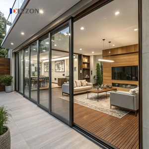 Double Glazed Glass Window Aluminium Sliding Door