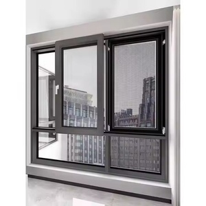 Modern Design Tilt Turn Hopper Aluminum Windows