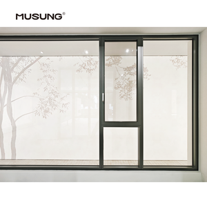 Energy Efficient Sound Proof Aluminium Tilt Turn Window