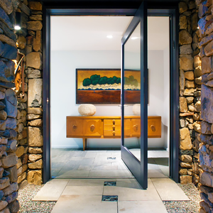 Modern Entry Front Pivot Doors