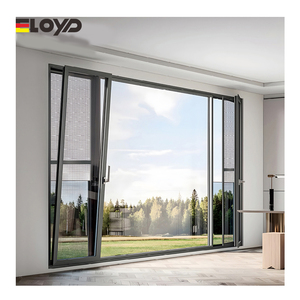 Eloyd Double Glazed Aluminum Tilt and Turn Window with Germany Hardware