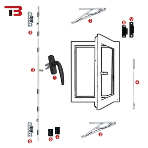 TB-WK200 Top Sale Windows And Doors Aluminum Window