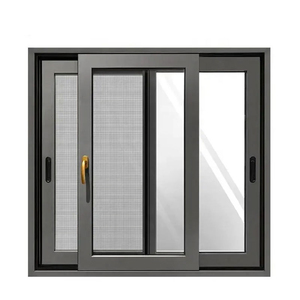 Manufacture Prices Energy Star Qualified Full Custom Double Glazed Thermal Break Aluminum Sliding Window