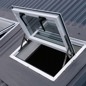 New Design Electrical Skylight Waterproof Thermal Break Tempered Glass Aluminum Windows for Basement, Sun Room