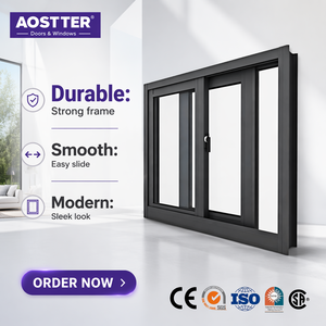 AOSTTER NFRC AS2047 Certified Aluminum Sliding Window