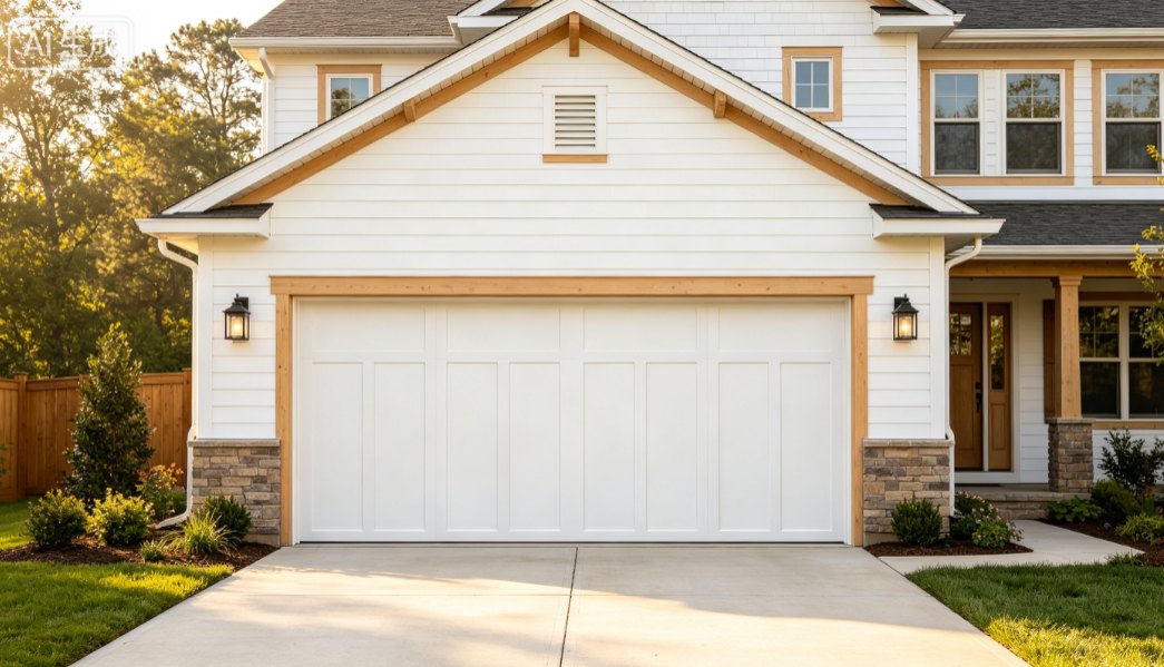 Powder coating and wood grain surface finishes