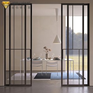 NFRC Certified Hurricane Impact Heavy Duty Aluminum Sliding Glass Door Double Tempered Glass for Houses Sliding Glass Doors