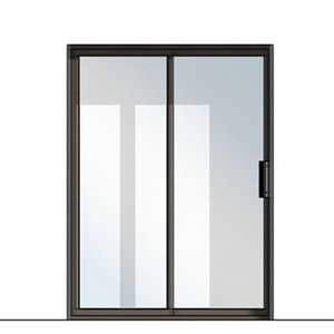 Partition Aluminium Fiber Glass Sliding Door
