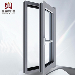 High Quality Aluminum Alloy Tilt Turn Window for Villa Multi-Function Casement