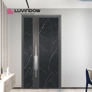 Modern Entrance Sound Proof Anti-Theft Security Aluminum Doors