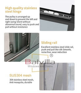 Thermal Break Aluminum Window Energy Efficient
