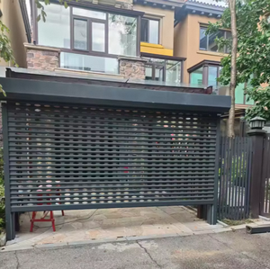 Aluminum Roller Shutter Door Automatic Rolling Door Automatic Perforated Aluminum Grille Roll Up Door