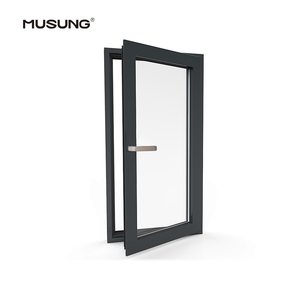 Soundproof windows Energy Saving Double Glass Aluminium Casement Window Thermal Break Insulation Window