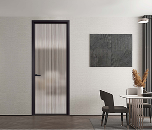 High Quality Modern Control Gate Kitchen Swinging Aluminum Door
