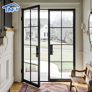 USA Modern Design NRRC Aluminum Kitchen Swing French Door Finished Alloy Surface For Villa Application Best Price