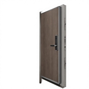 Aluminum Alloy Swing Entrance Door with Side Glazed Panel