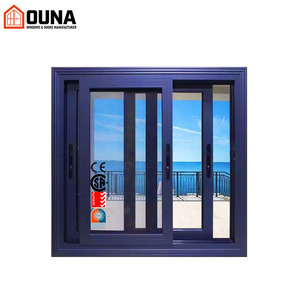 Aluminium Alloy Soundproof Double Glazed Sliding Windows