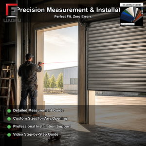 Aluminum Roller Shutter Door For Villa Balcony Terrace Sun Protection