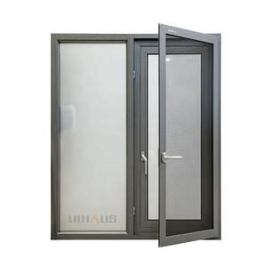 Thermally Broken Double Glazed Aluminium Flush Casement Window