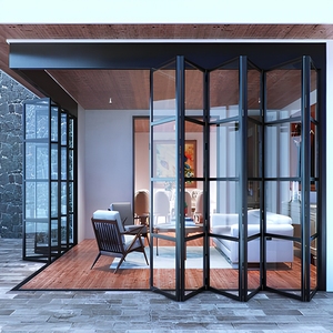 NFRC AS2047 Heavy Duty Aluminum Folding Patio Doors