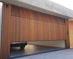 LongTai Best Selling Aluminum Grille Garage Door Powder Coated Surface Modern Aesthetic Commercial Use