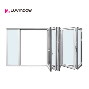Eco Thermal Invisible Slide Aluminium Folding Doors