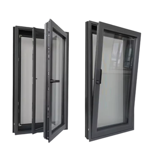 Thermal Break Awning Window with Integrated Screen