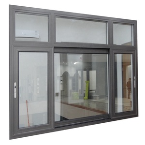 Hurricane Impact Aluminum Glass Customized Sliding Window