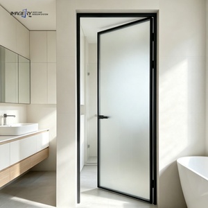 Factory Direct Extremely Narrow Frame Aluminum Alloy Casement Door