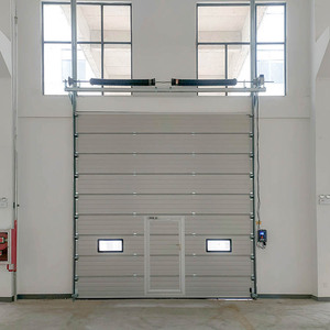 Top-Rated Automatic Sectional Door Smooth Switch Insulated Sectional Doors Large Industry Sectional Door with 0.45kw Motor