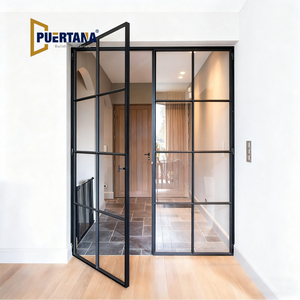 Indoor Aluminium French Casement Swing Door