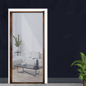 Fliegengitter Aluminium Alloy Custom Retractable Mosquito Net Bug Insect Sliding Screen Door