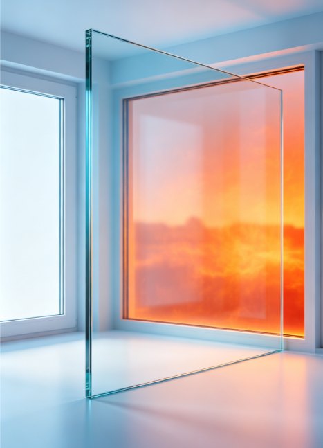 Thermal break casement window energy-efficient safety glass