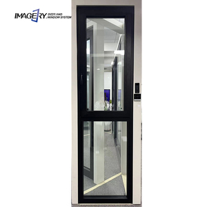 Smart Houses Thermal Break Aluminum Electric Tilt and Turn Windows Double Glazed Glass