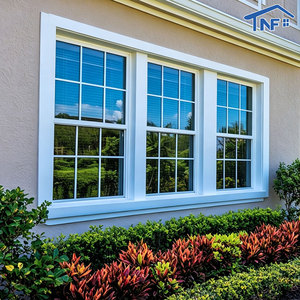 NFRC Energy Saving Thermal Break Aluminum Vertical Sliding Window Soundproof Double Single Hung Windows